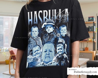 King Hasbullah Vintage Retro Graphic Shirt, King Hasbullah Retro T Shirt, Hasbulla Bootleg Shirt, Vintage Hasbulla Shirt