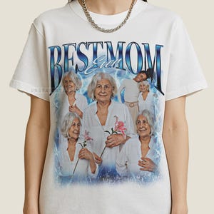Camiseta personalizada con estampado de cara, camiseta Comfort Colors para novio, camiseta para novia, sorpresa para despedida de soltera, regalo de cumpleaños con estampado de cara, camiseta para grupo imagen 9