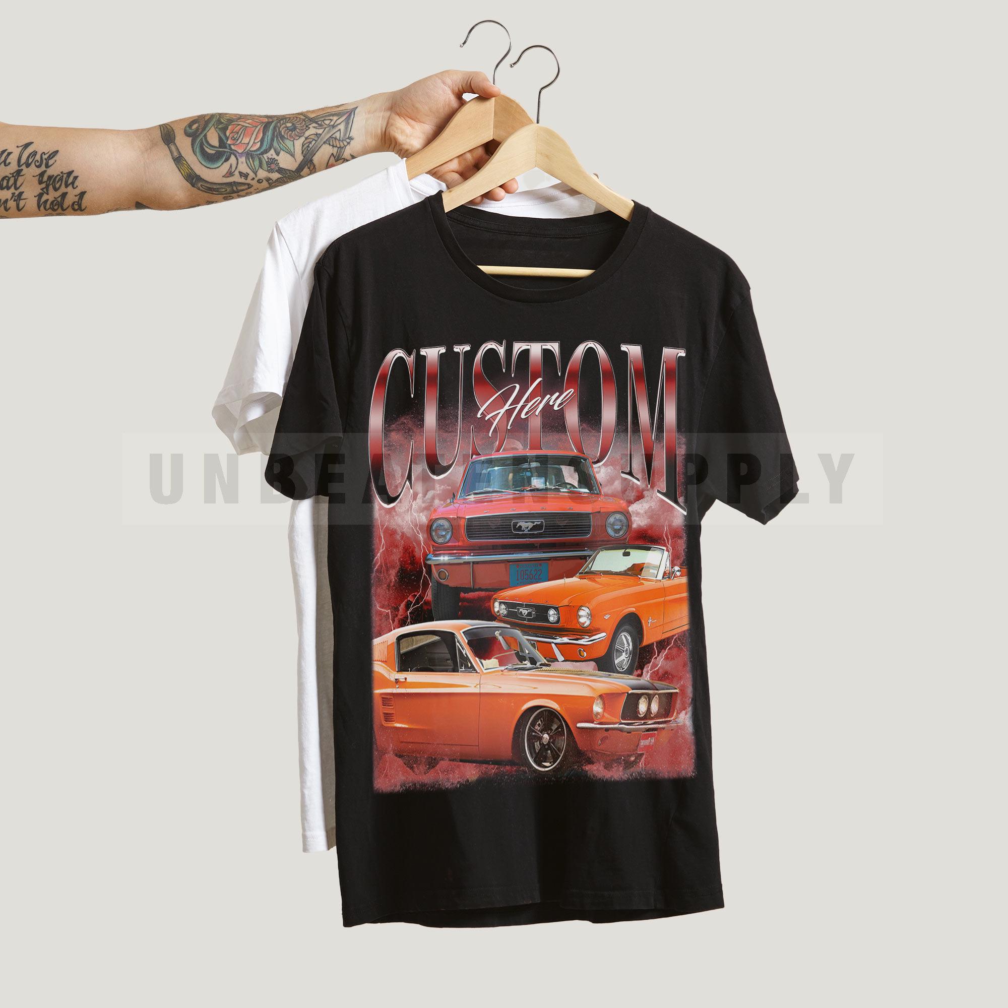 Custom Race Car Vintage Rap Shirt, Customize Your Supercar