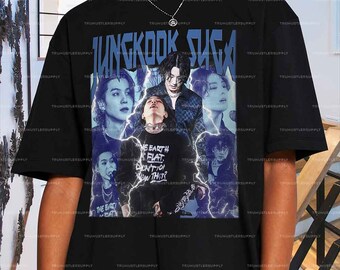 Vintage Yoongi x Kookie Shirt, Suga Graphic Shirt, JK Graphic Shirt, Kpop Vintage Shirt, Korean Style, Korean Rapper Shirt