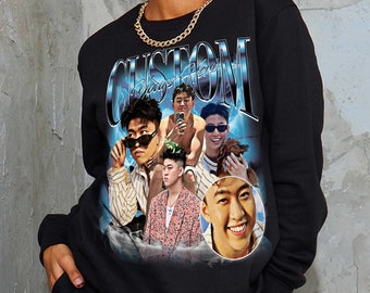 Benutzerdefiniertes Bootleg Rap Hip-Hop-Sweatshirt, benutzerdefiniertes Kpop Bias Grafik 90er Jahre Sweatshirt, benutzerdefiniertes Foto-Shirt, CUSTOM Ihre eigene Bootleg-Shirt-Idee hier
