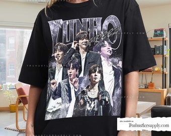 Yunho Ateez Kpop Graphic Shirt Tee Tshirt, Vintage Ateez Kpop Shirt Gift for her, Kpop shirt, Kpop Graphic Shirt, Kpop Sweatshirt