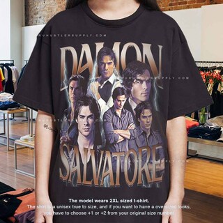 T-Shirt Sono Del Team Damon Corvo - Maglia Uomo 100% Cotone