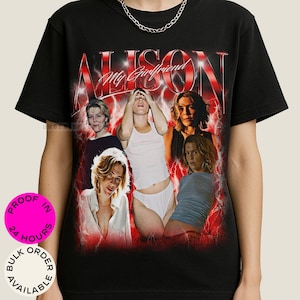 Camiseta personalizada con estampado de cara, camiseta Comfort Colors para novio, camiseta para novia, sorpresa para despedida de soltera, regalo de cumpleaños con estampado de cara, camiseta para grupo imagen 3