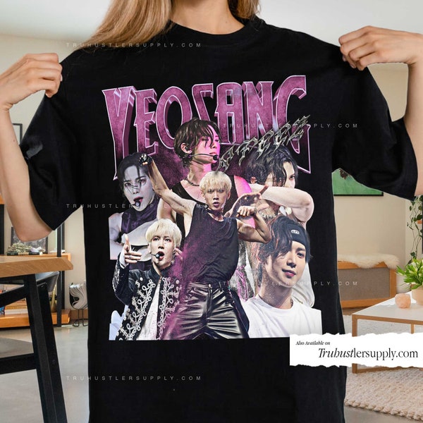 Yeosang Ateez inspired Vintage Graphic Shirt, Ateez Concert retro Tee, Ateez World Tour shirt, shirt for atiny, Kpop Unisex Graphic Shirt