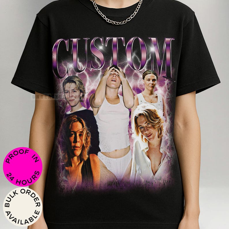 Camiseta personalizada con estampado de cara, camiseta Comfort Colors para novio, camiseta para novia, sorpresa para despedida de soltera, regalo de cumpleaños con estampado de cara, camiseta para grupo imagen 1