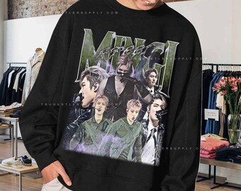 vintage Mingi Kpop Graphic Sweatshirt Shirt Tee Tshirt, cadeau vintage Ateez Kpop Shirt pour elle, chemise Choi San, sweat Kpop