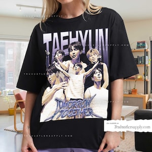 Taehyun Graphic Shirt, Taehyun Y2K Graphic Shirt, Vintage Taehyun Kpop Shirt Gift for her, Kpop merch, Kpop Graphic Shirt