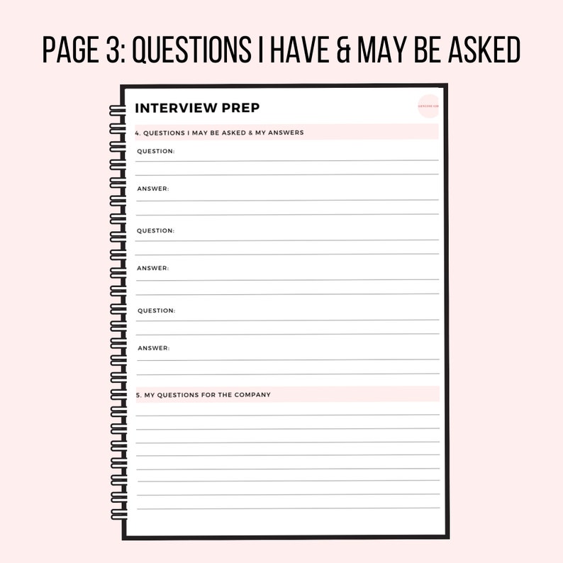 Interview Prep Guide: Interview Prep Questions, Sample Interview ...