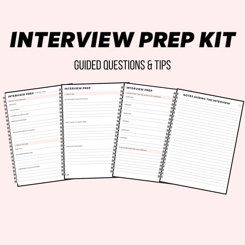 Interview Prep Guide: Interview Prep Questions, Sample Interview ...