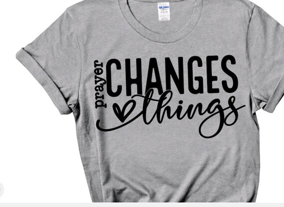 Prayer Changes Things T-Shirt: Christian Scriptur… - image 7
