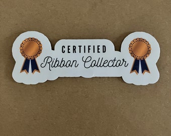 FastCAT Certified Ribbon Collector Waterproof Scratchproof Sticker, its a bird its a plane its a Decal for Car, Water bottle, Laptop sports