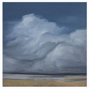 OriginalGemälde &quot;Wolkenhülle&quot; Ölgemälde