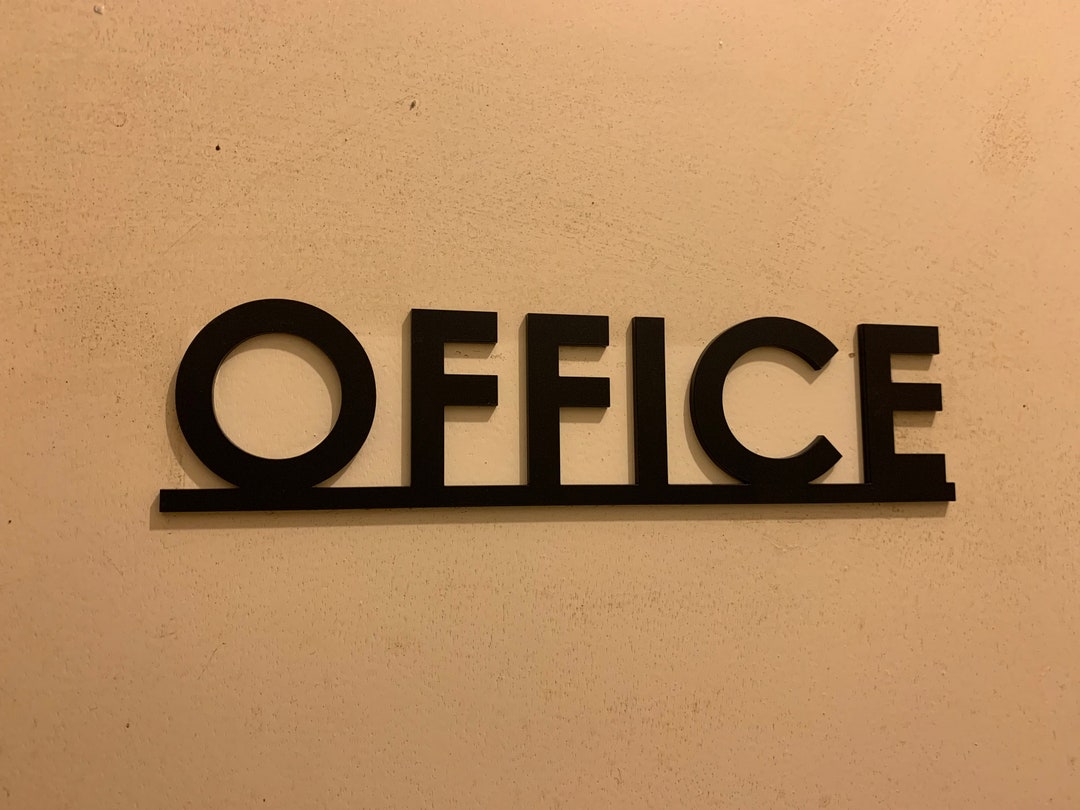 Self Adhesive Office Door Sign - Etsy