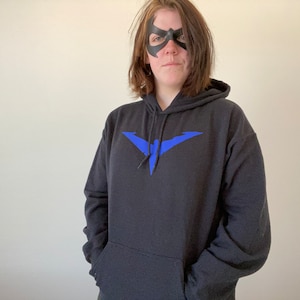 Nightwing t-shirt, hero tee, superhero tee, cosplay image 2