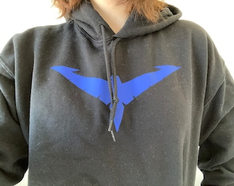 Nightwing t-shirt, hero tee, superhero tee, cosplay