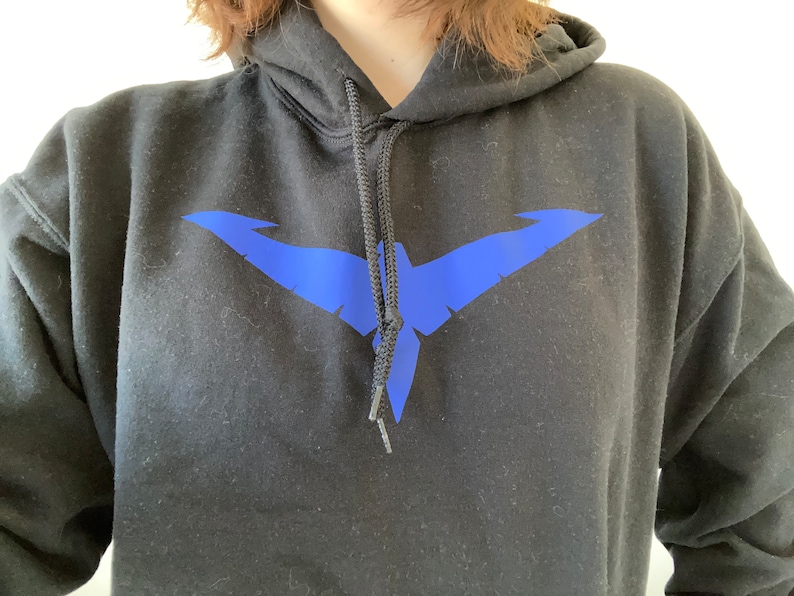 Nightwing t-shirt, hero tee, superhero tee, cosplay image 1