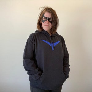 Nightwing t-shirt, hero tee, superhero tee, cosplay image 3