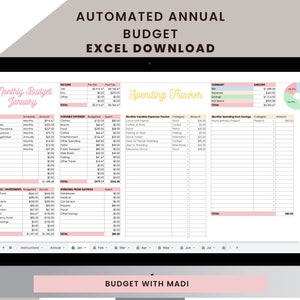 The Ultimate Annual Budget Template for Microsoft Excel