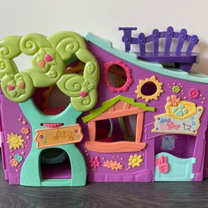 My Littlest Pet Shop, authentisches LPS, Clubhaus mit Haustieren, Vintage-Spielzeug Bild 5