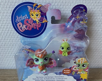 LPS, Littlest Petshop, fée, neuf en boîte, plume, dans son emballage d'origine, authentique