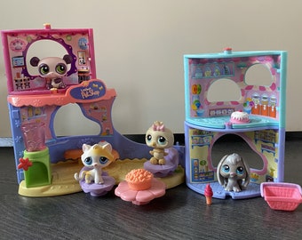 Littlest pet shop, bakery, authentic pet shop, Hasbro, hook