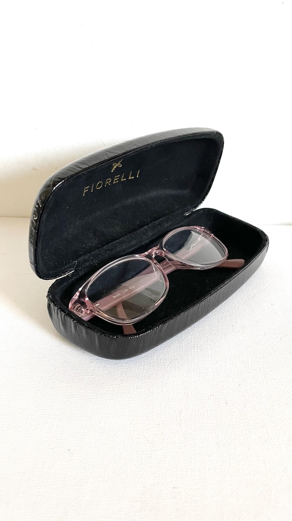 Vintage Fiorelli Leather Eye Sunglass Case UK