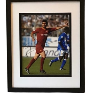 Pep Guardiola Signed A4 Framed Printed Autograph Manchester Man City Print Gift