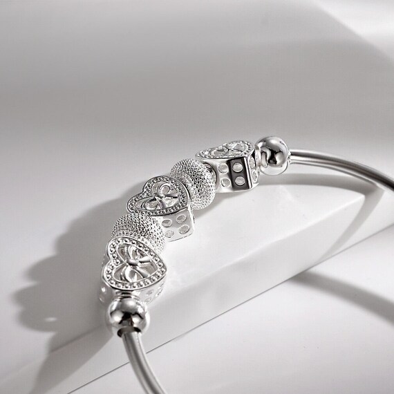 XO Diamond Illusion Sterling Silver Bracelet FAS 925 Size 7.5 QS4639 - Etsy