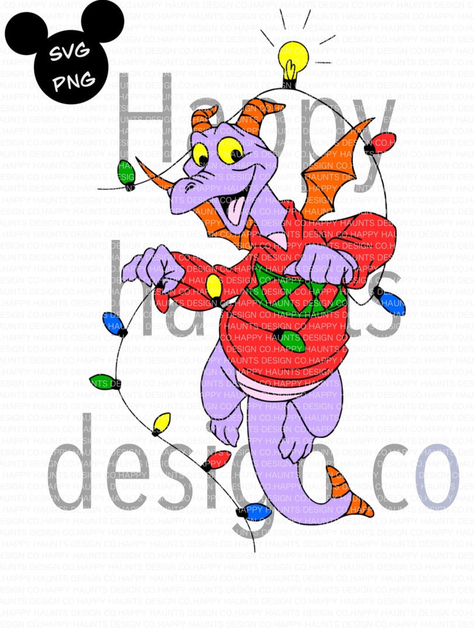 Festive Figment SVG Easy Cut File for Cricut Layered by Etsy