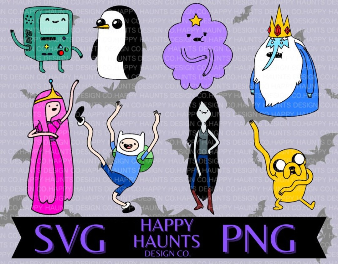 Adventure Time SVG Easy Cut File for Cricut Layered by - Etsy