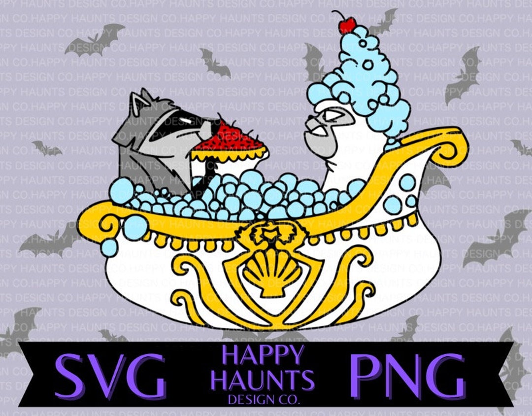 Bubble Bath SVG Easy Cut File for Cricut Layered by Colour Etsy