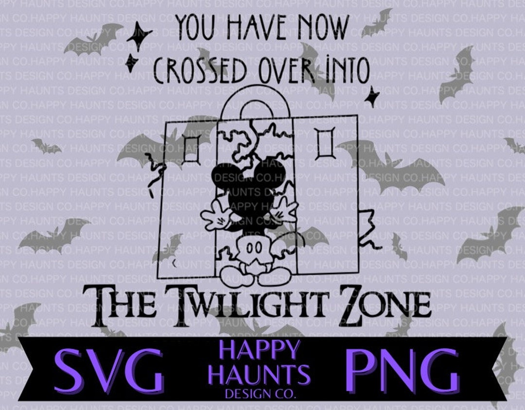 Twilight Zone SVG Easy Cut File for Cricut Layered by Colour - Etsy
