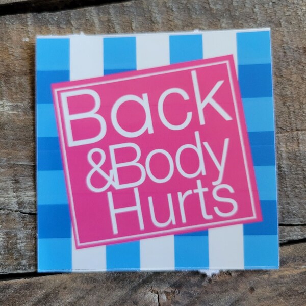 Body Sticker - Etsy