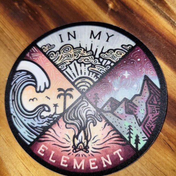 In My Element Sticker