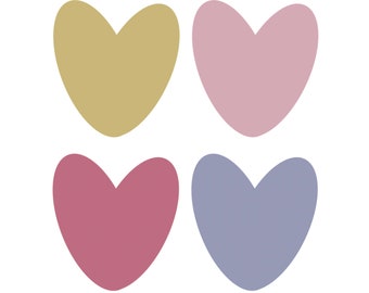 Boho Herz Wandkunst, Digitaler Download