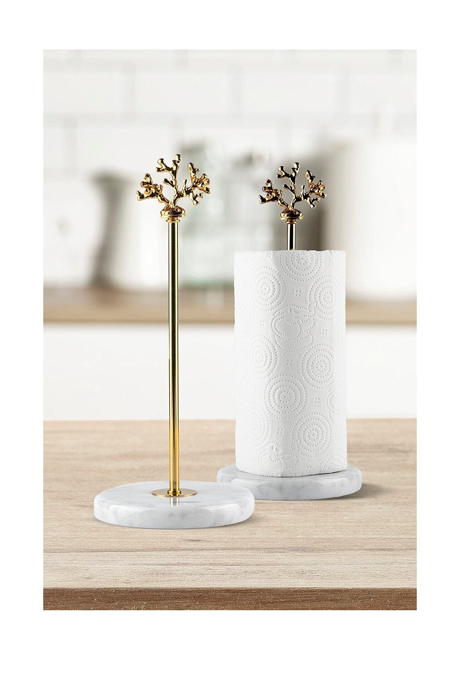 Gold Paper Towel Holder