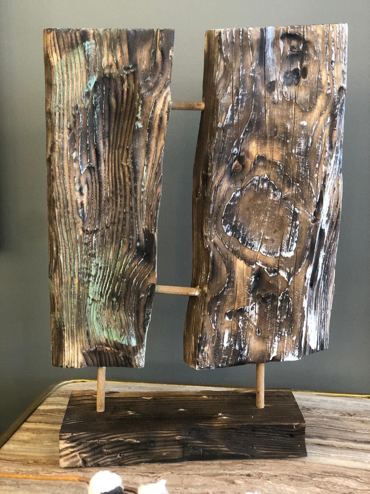 Wood Sculpture Abstract Art,wood Block Sculpture,art Deco Sculpture