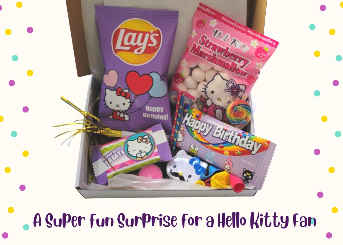 Hello Kitty/hello Kitty Birthday Box /gift for Her/birthday - Etsy