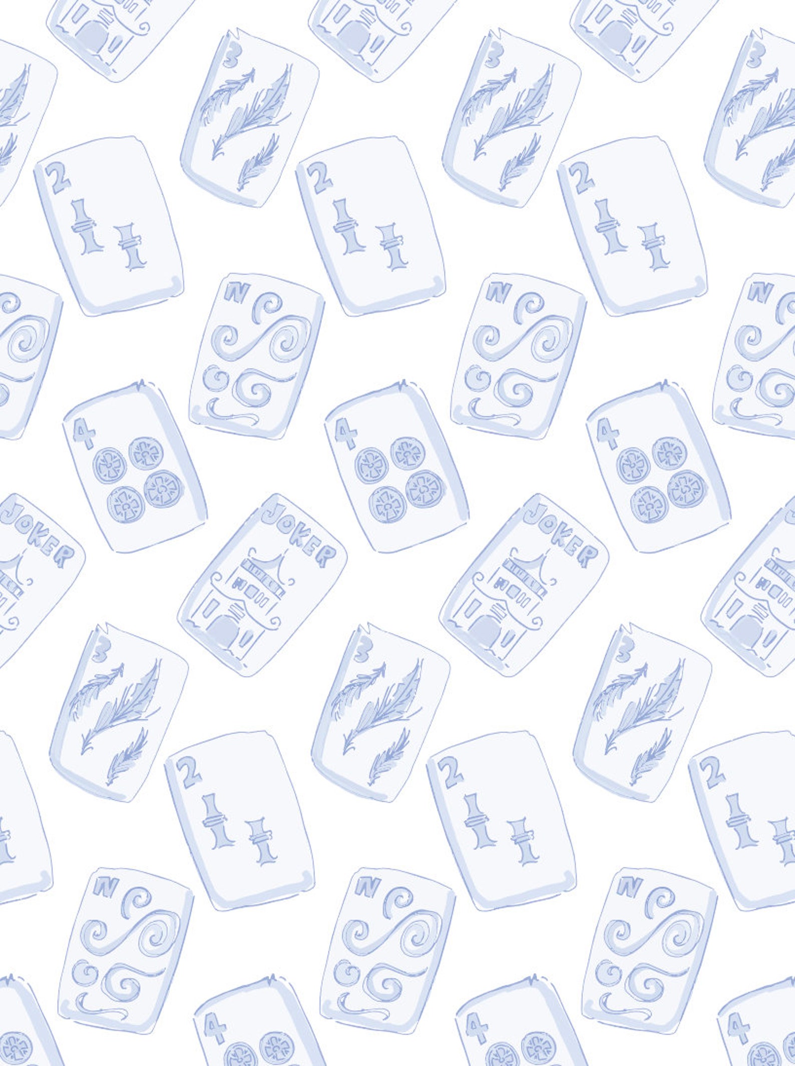 Mahjong Pattern Paper Mahjong Chinoiserie Pattern and Clip Art - Etsy
