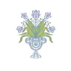 Pointed Pen Orchid Clip and Pattern Set