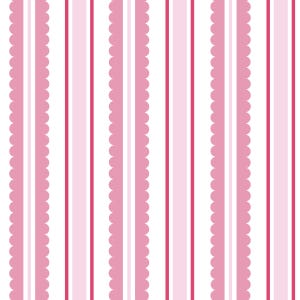 Ensemble de motifs sans couture à rayures et pétoncles Rose, violet, orange PNG