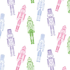 Chic Bright Nutcracker Pattern