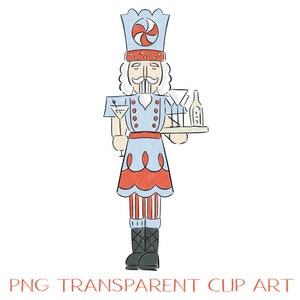 Nutcracker Martini Clip Art