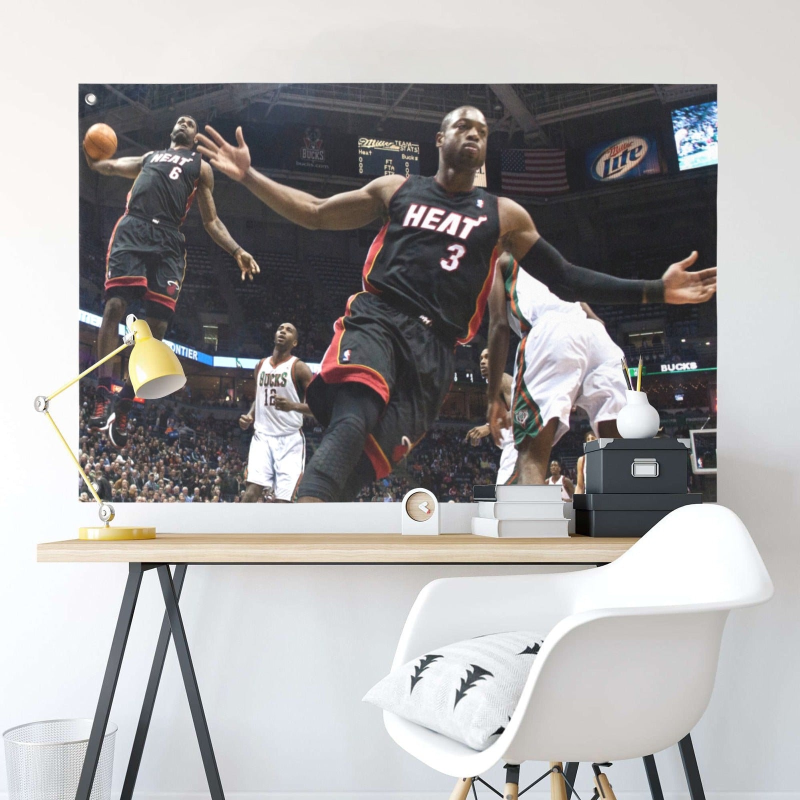 Lebron wade alley oop poster deals