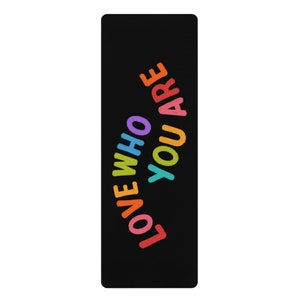 Rubber Yoga Mat, Custom Design Yoga Mat, Art Yoga Mat, Yoga Mat Gift, Thick Yoga Mat, Artwork Yoga Mat, Colorful Yoga Mat, Unique
