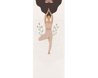 Rubber Yoga Mat, Custom Design Yoga Mat, Art Yoga Mat, Rubber Yoga Mat, Thick Yoga Mat, Artwork Yoga Mat, Colorful Yoga Mat, Unique Yoga Mat