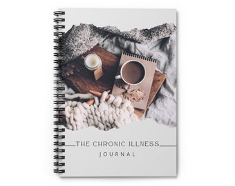 Chronic Illness Journal, Chronic Illness Gift, Daily Journal, Spoonie, Sarcoidosis, Lupus, Mental Health, Invisible Illness, Chronic Illness
