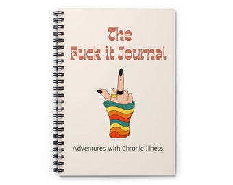 Chronic Illness Journal, Chronic Illness Gift, Daily Journal, Spoonie, Sarcoidosis, Lupus, Mental Health, Invisible Illness, Chronic Illness