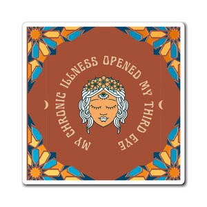 Chronically Ill Magnet, Chronic Illness Gift, Invisible Illness, Disability Magnet, Invisible Disability, Auto-Immune Disease, Spoonie
